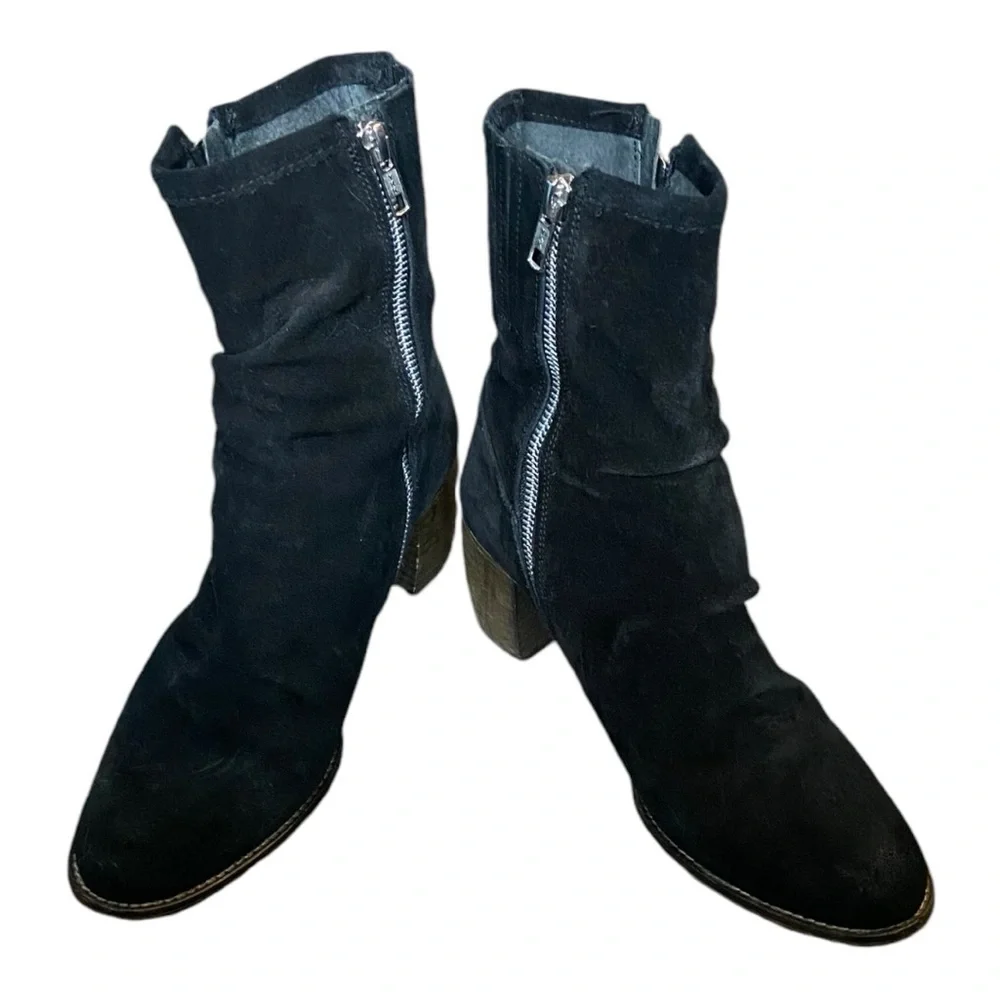 Jeffrey Campbell Ankle Booties - 2567-KI Slouchy Mid Heel  ❣️ sz 39 us 8